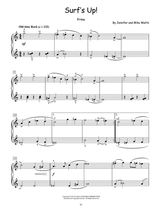 Blues, Jazz, Rock & Rags - Book 2 12 Original Piano Solos - Intermediate Level 藍調 鋼琴 獨奏 | 小雅音樂 Hsiaoya Music