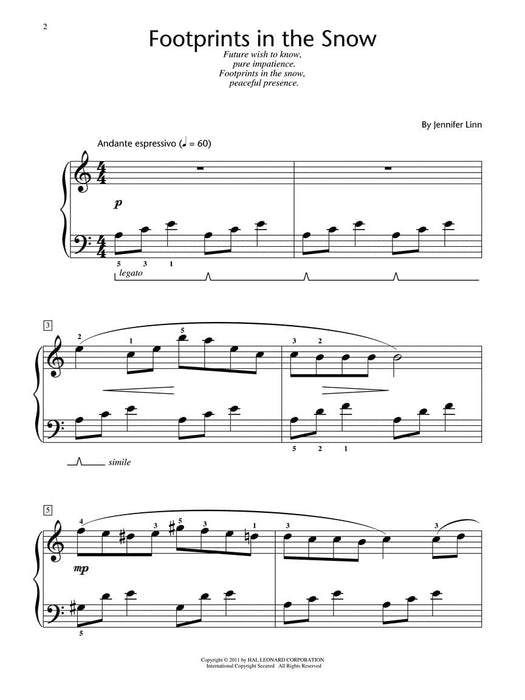Footprints in the Snow HLSPL Showcase Solos NFMC 2014-2016 Selection Late Elementary - Level 3 獨奏 | 小雅音樂 Hsiaoya Music