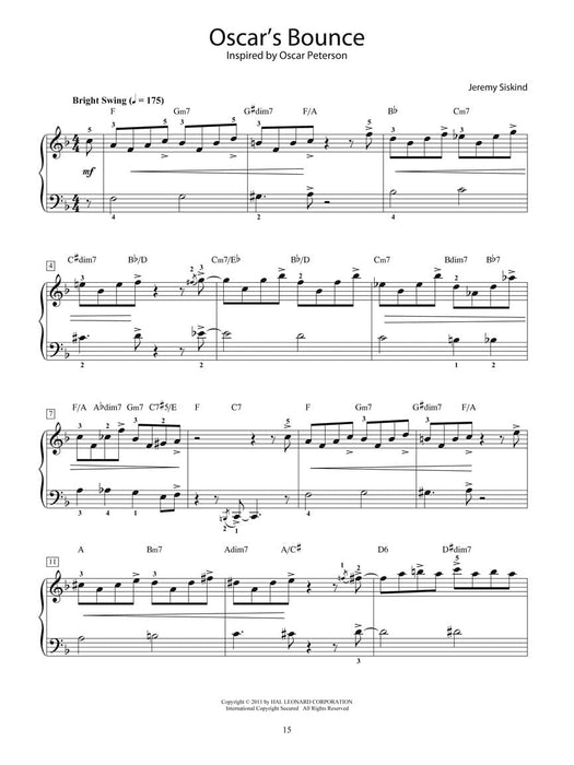 Jazz Etude Inspirations National Federation of Music Clubs 2020-2024 Selection 爵士音樂練習曲 | 小雅音樂 Hsiaoya Music