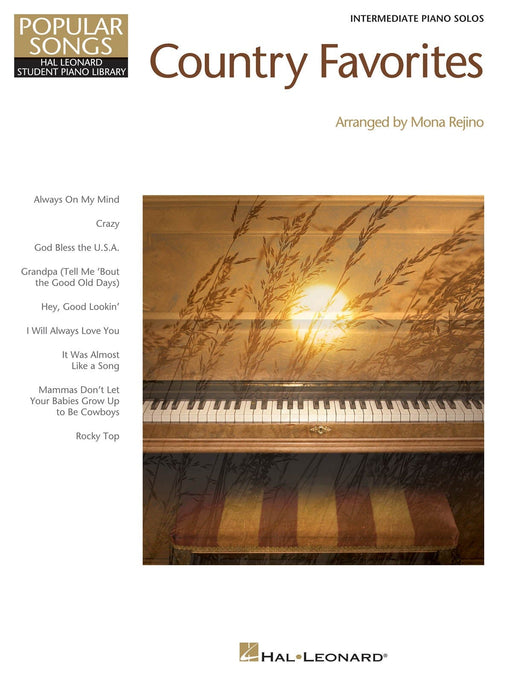 Country Favorites Hal Leonard Student Piano Library Popular Songs Series Intermediate Level 鋼琴 | 小雅音樂 Hsiaoya Music