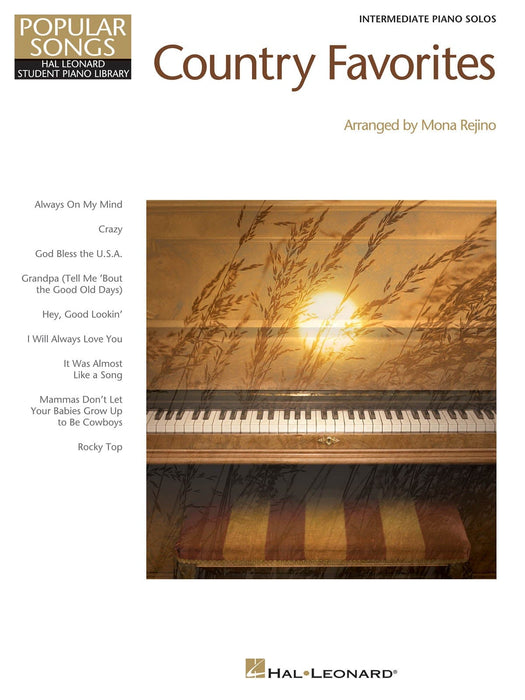 Country Favorites Hal Leonard Student Piano Library Popular Songs Series Intermediate Level 鋼琴 | 小雅音樂 Hsiaoya Music