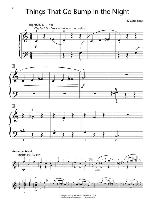 Things That Go Bump in the Night HLSPL Showcase Solos NFMC 2014-2016 Selection Elementary - Level 2 獨奏 | 小雅音樂 Hsiaoya Music