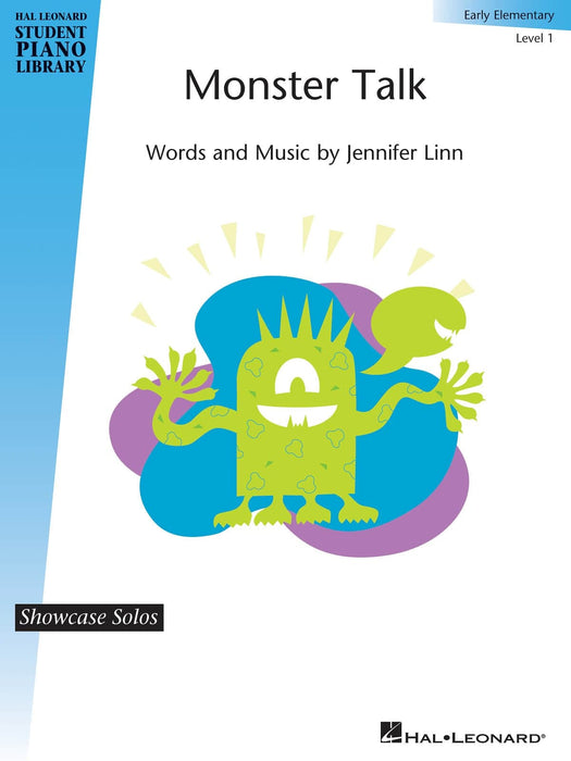 Monster Talk Hal Leonard Student Piano Library Showcase Solos Early Elementary - Level 1 鋼琴 獨奏 | 小雅音樂 Hsiaoya Music