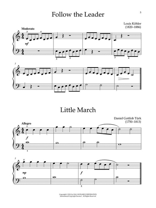 Journey Through the Classics: Book 1 Elementary Hal Leonard Piano Repertoire 鋼琴 | 小雅音樂 Hsiaoya Music