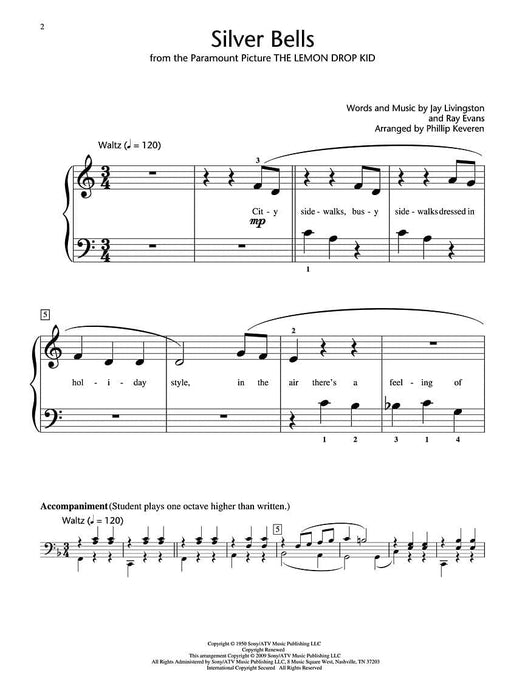 Silver Bells Hal Leonard Student Piano Library Showcase Solo Level 2/Elementary 鋼琴 獨奏 | 小雅音樂 Hsiaoya Music