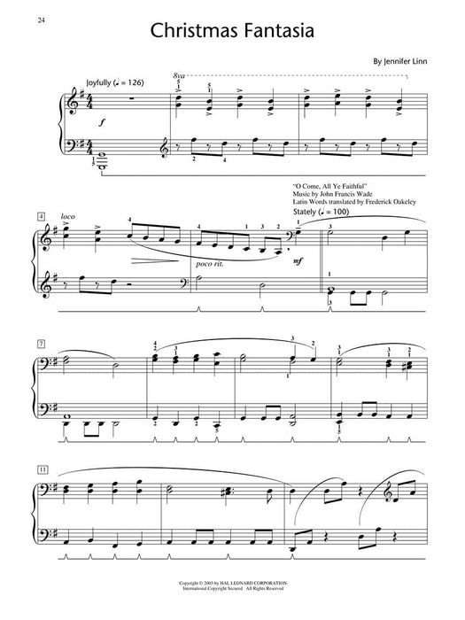 Piano Recital Showcase: Christmas Eve Solos 10 Christmas Favorites at an Intermediate Level 鋼琴 聖誕節獨奏 | 小雅音樂 Hsiaoya Music