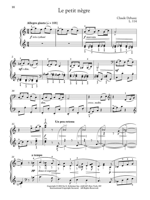 Claude Debussy - Seven Favorite Pieces Piano With Audio of Performances 德布西 小品 鋼琴 | 小雅音樂 Hsiaoya Music