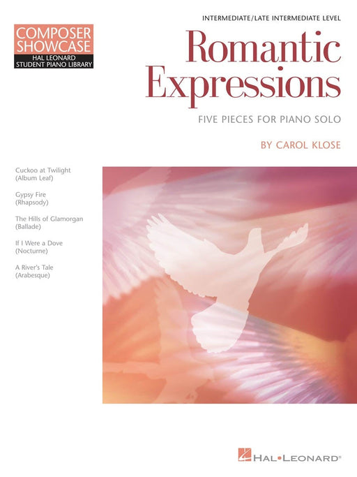 Romantic Expressions Hal Leonard Student Piano Library Composer Showcase Intermediate/Late Intermediate Level 鋼琴 作曲家 | 小雅音樂 Hsiaoya Music