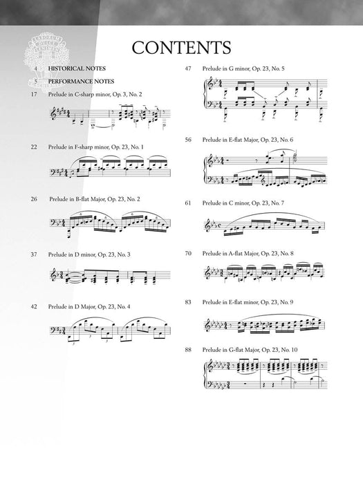 Rachmaninoff - Complete Preludes for Piano, Op. 3, 23, and 32 前奏曲 鋼琴 | 小雅音樂 Hsiaoya Music