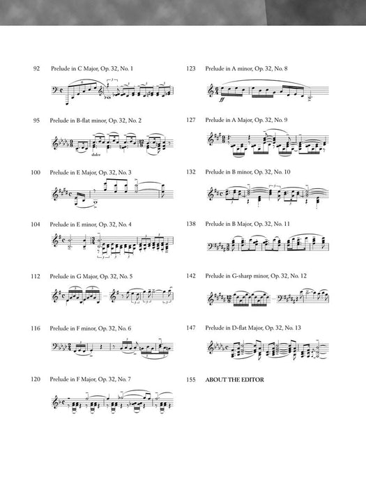 Rachmaninoff - Complete Preludes for Piano, Op. 3, 23, and 32 前奏曲 鋼琴 | 小雅音樂 Hsiaoya Music