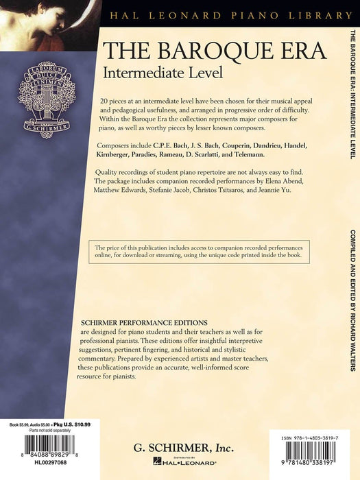 The Baroque Era Book with Online Audio Access Intermediate Level 巴洛克 | 小雅音樂 Hsiaoya Music