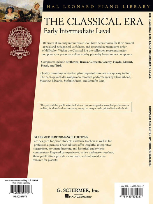 The Classical Era Book with Online Audio Access Early Intermediate Level 古典 | 小雅音樂 Hsiaoya Music