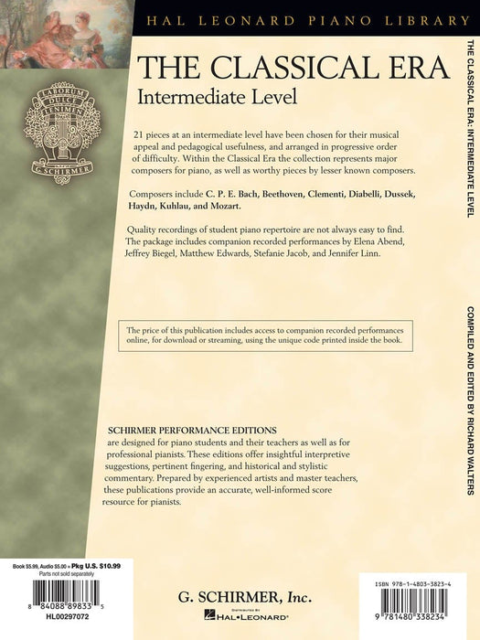 The Classical Era Book with Online Audio Access Intermediate Level 古典 | 小雅音樂 Hsiaoya Music