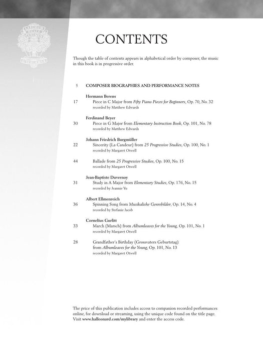 The Romantic Era Book with Online Audio Access Early Intermediate Level | 小雅音樂 Hsiaoya Music