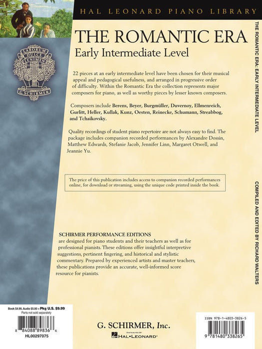 The Romantic Era Book with Online Audio Access Early Intermediate Level | 小雅音樂 Hsiaoya Music