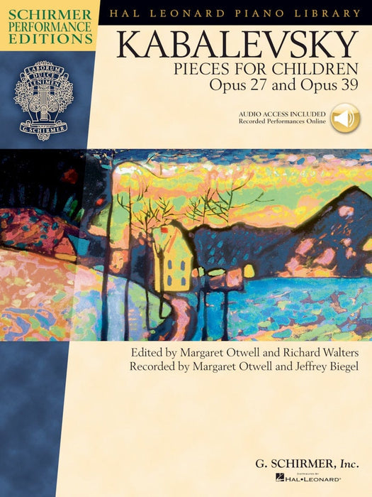 Dmitri Kabalevsky - Pieces for Children, Op. 27 and 39 Schirmer Performance Editions 小品 | 小雅音樂 Hsiaoya Music