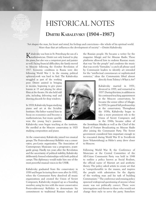 Dmitri Kabalevsky - Pieces for Children, Op. 27 and 39 Schirmer Performance Editions 小品 | 小雅音樂 Hsiaoya Music