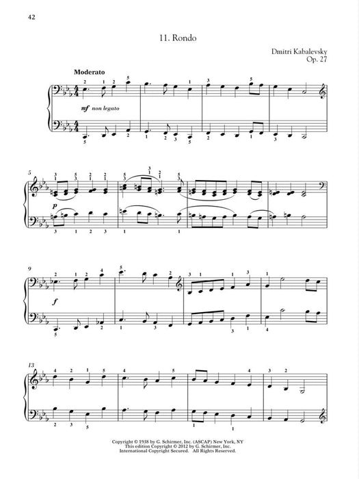 Dmitri Kabalevsky - Pieces for Children, Op. 27 and 39 Schirmer Performance Editions 小品 | 小雅音樂 Hsiaoya Music