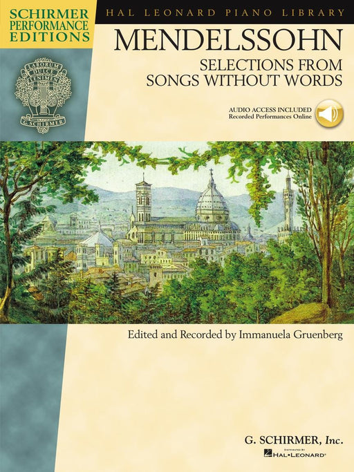 Mendelssohn - Selections from Songs Without Words Book with Online Audio 無言歌 | 小雅音樂 Hsiaoya Music