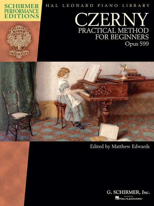 Czerny - Practical Method for Beginners, Opus 599 Schirmer Performance Editions Book Only 徹爾尼 作品 | 小雅音樂 Hsiaoya Music