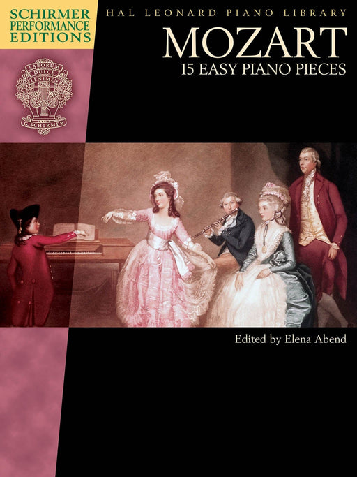 Mozart - 15 Easy Piano Pieces Schirmer Performance Editions Book Only 莫札特 鋼琴 小品 | 小雅音樂 Hsiaoya Music
