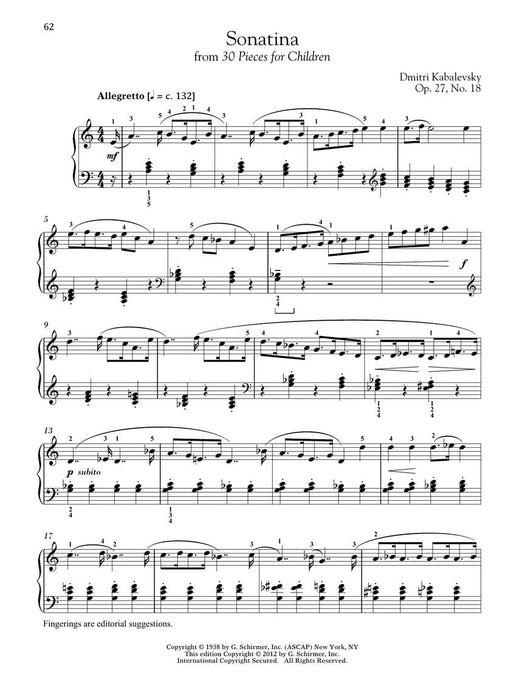 The 20th Century - Early Intermediate Level 27 Piano Pieces 鋼琴 小品 | 小雅音樂 Hsiaoya Music