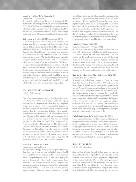 Three Centuries of Piano Music: 18th, 19th & 20th Centuries Intermediate Level Schirmer Performance Editions 鋼琴 | 小雅音樂 Hsiaoya Music