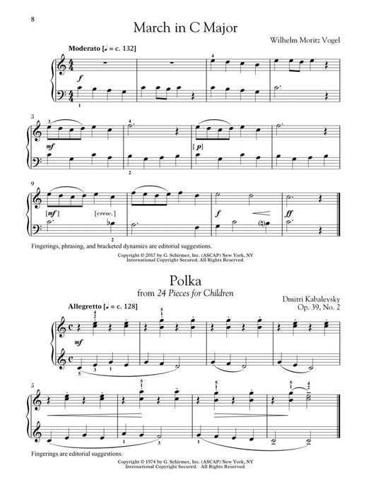 Baroque to Modern: Elementary Level 33 Pieces by 10 Composers in Progressive Order 巴洛克 小品 | 小雅音樂 Hsiaoya Music