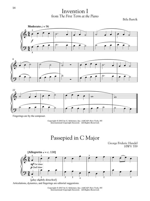 Baroque to Modern: Elementary Level 33 Pieces by 10 Composers in Progressive Order 巴洛克 小品 | 小雅音樂 Hsiaoya Music