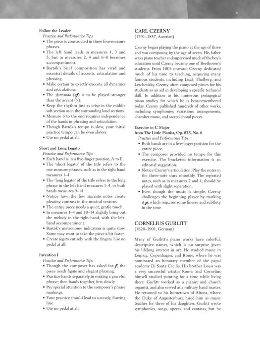 Baroque to Modern: Elementary Level 33 Pieces by 10 Composers in Progressive Order 巴洛克 小品 | 小雅音樂 Hsiaoya Music