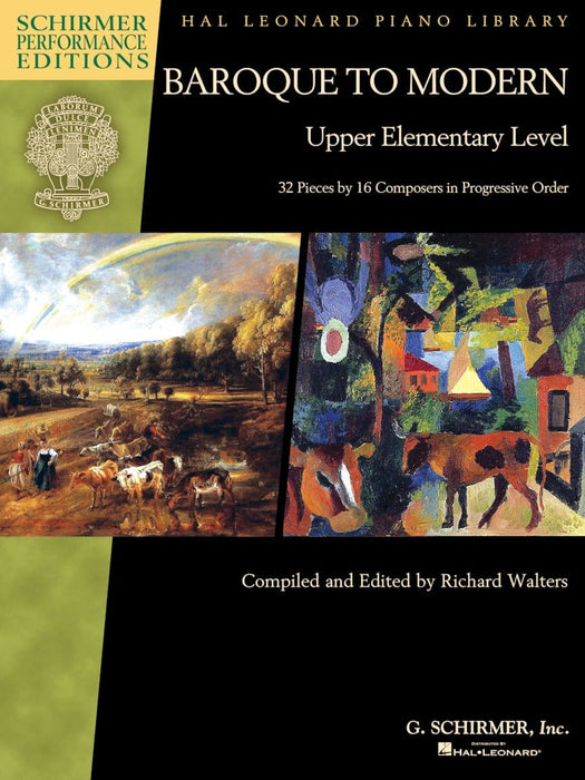 Baroque to Modern: Upper Elementary Level 32 Pieces by 16 Composers in Progressive Order 巴洛克 小品 | 小雅音樂 Hsiaoya Music