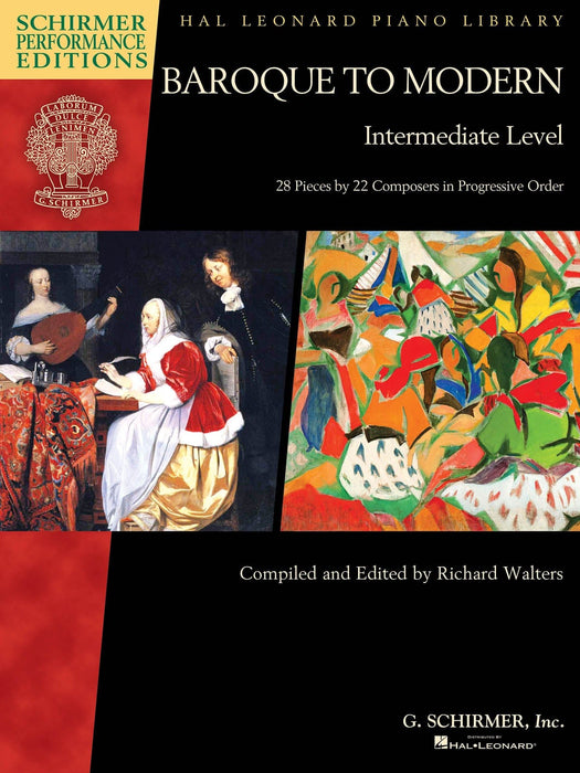 Baroque to Modern: Intermediate Level 28 Pieces by 22 Composers in Progressive Order 巴洛克 小品 | 小雅音樂 Hsiaoya Music