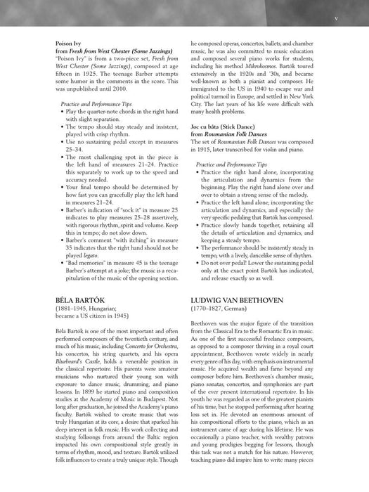 Baroque to Modern: Upper Intermediate Level 21 Pieces by 18 Composers in Progressive Order 巴洛克 小品 | 小雅音樂 Hsiaoya Music