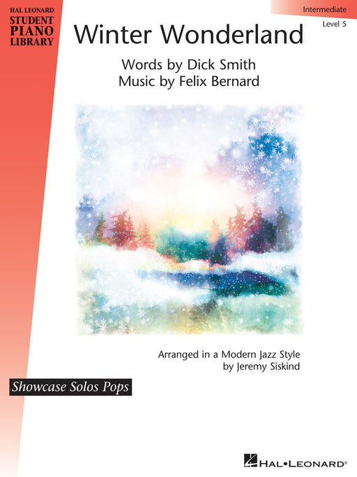 Winter Wonderland Hal Leonard Student Piano Library Showcase Solos Pops Intermediate Level 5 鋼琴 獨奏 | 小雅音樂 Hsiaoya Music