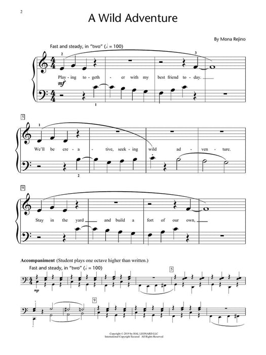 A Wild Adventure Showcase Solos Elementary - Level 2 獨奏 | 小雅音樂 Hsiaoya Music