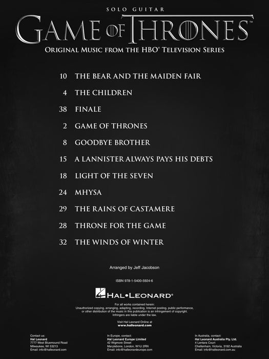 Game of Thrones Original Music from the HBO Television Series | 小雅音樂 Hsiaoya Music