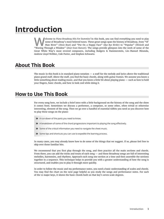 Piano Broadway Hits for Dummies Learning Made Easy 鋼琴百老匯 | 小雅音樂 Hsiaoya Music