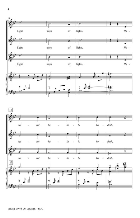 Eight Days of Lights Judith Clurman - Rejoice: Honoring the Jewish Spirit Series | 小雅音樂 Hsiaoya Music