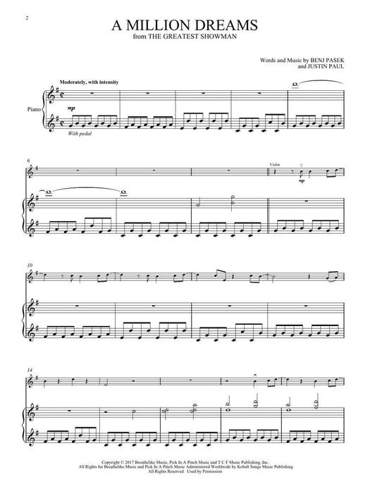 A Million Dreams (from The Greatest Showman) Violin with Piano Accompaniment 小提琴 鋼琴 伴奏 | 小雅音樂 Hsiaoya Music