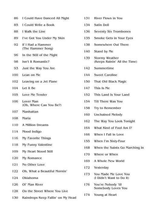 Your First Fake Book - 2nd Edition Featuring Large Music Notation, Lyrics, & Simplified Harmonies C Edition 費克 | 小雅音樂 Hsiaoya Music