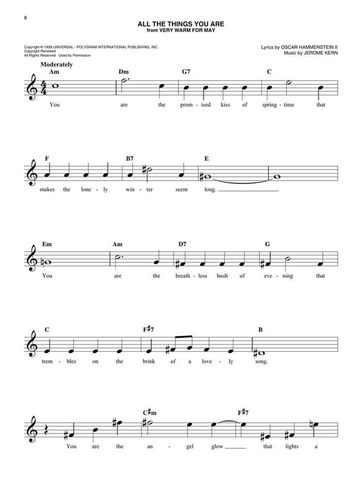 Your First Fake Book - 2nd Edition Featuring Large Music Notation, Lyrics, & Simplified Harmonies C Edition 費克 | 小雅音樂 Hsiaoya Music