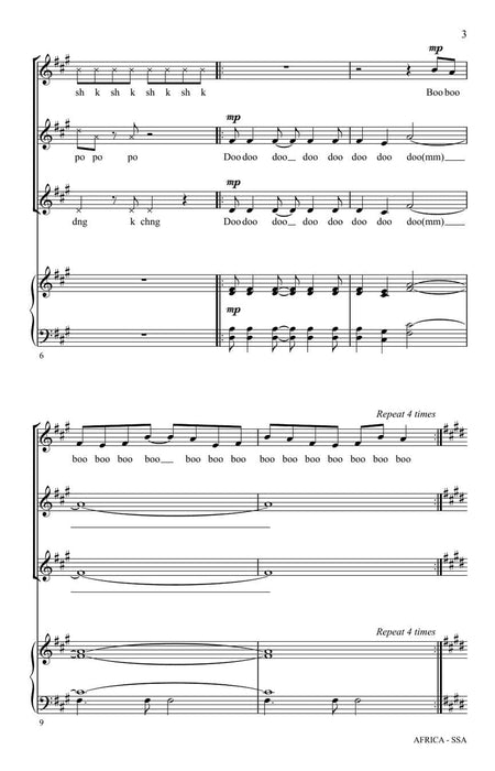 Africa | 小雅音樂 Hsiaoya Music