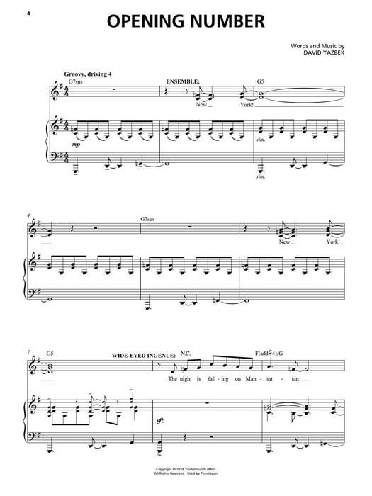 Tootsie Vocal Selections: Vocal Line with Piano Accompaniment 鋼琴 伴奏 | 小雅音樂 Hsiaoya Music