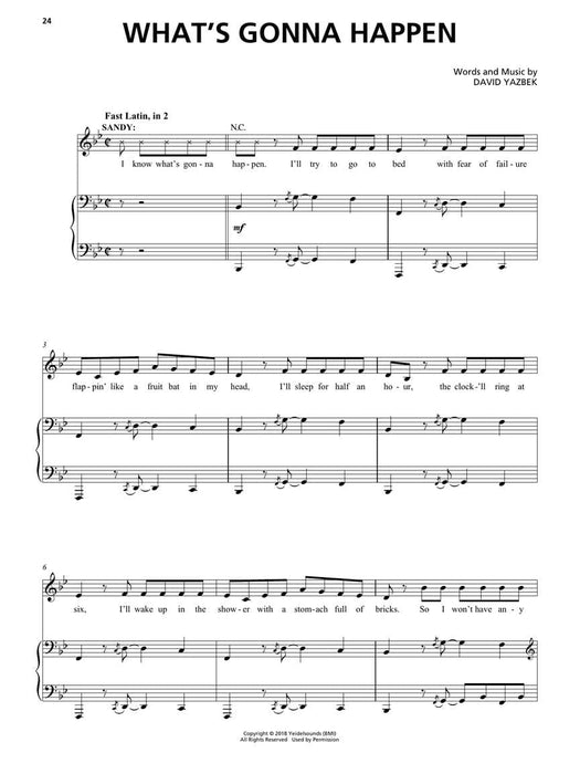 Tootsie Vocal Selections: Vocal Line with Piano Accompaniment 鋼琴 伴奏 | 小雅音樂 Hsiaoya Music