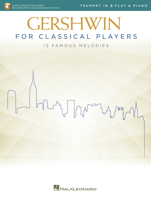 Gershwin for Classical Players Trumpet and Piano Book with Recorded Piano Accompaniments Online 蓋希文 古典 小號 鋼琴 伴奏 | 小雅音樂 Hsiaoya Music