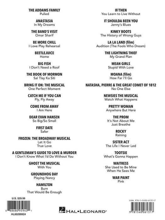 Musical Theatre Songs of the 2010s: Women's Edition 37 Songs from 33 Shows and Films | 小雅音樂 Hsiaoya Music