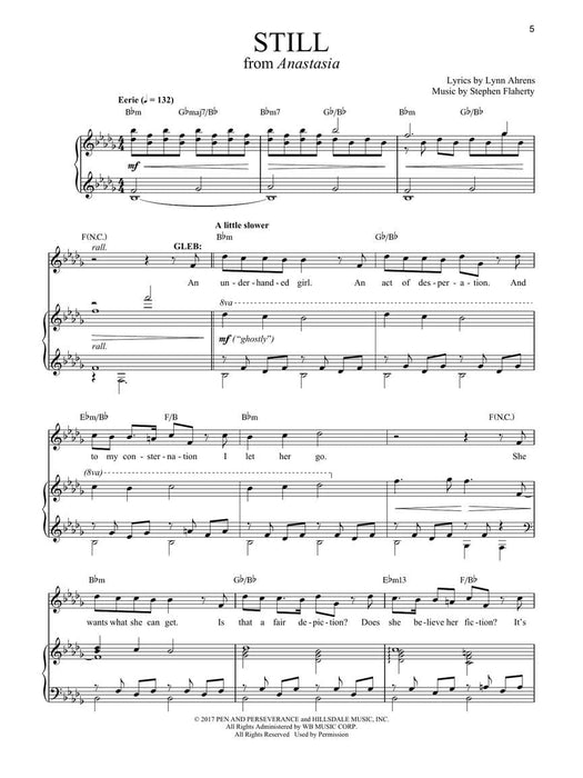 Musical Theatre Songs of the 2010s: Men's Edition 36 Songs from 26 Shows | 小雅音樂 Hsiaoya Music