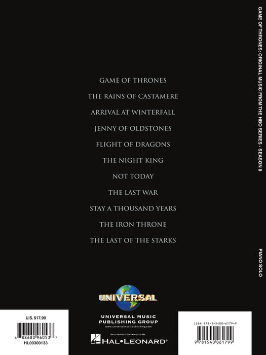 Game of Thrones - Season 8 Original Music from the HBO Series | 小雅音樂 Hsiaoya Music