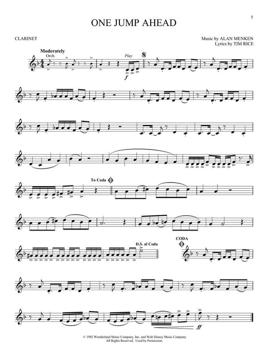 Aladdin Instrumental Play-Along Series for Clarinet 豎笛 | 小雅音樂 Hsiaoya Music