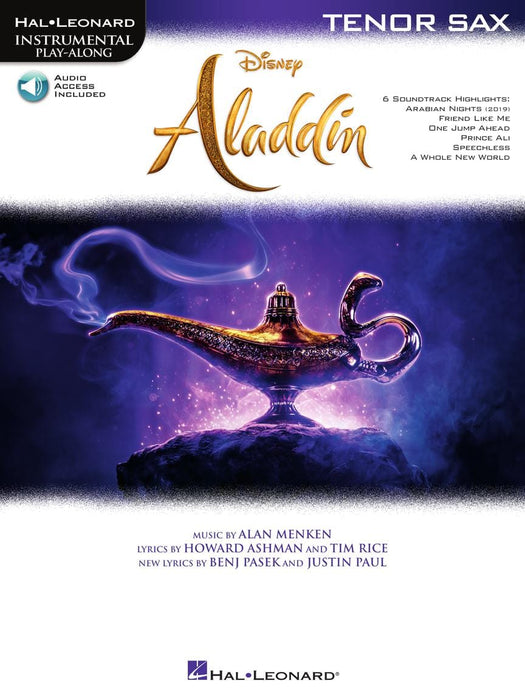 Aladdin Instrumental Play-Along Series for Tenor Sax | 小雅音樂 Hsiaoya Music